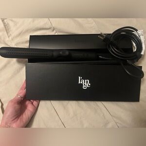 l'ange Black Hair Straightener Flat Iron